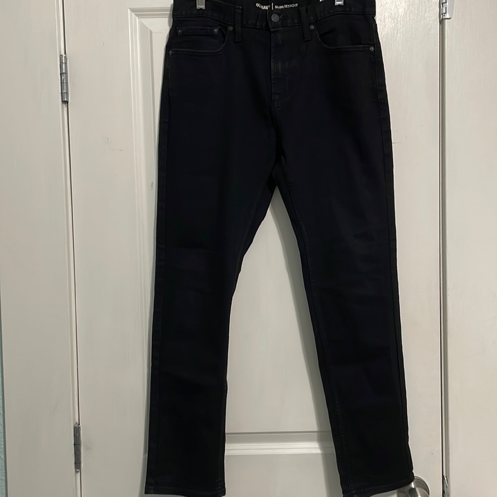 Old Navy men’s black slim jeans